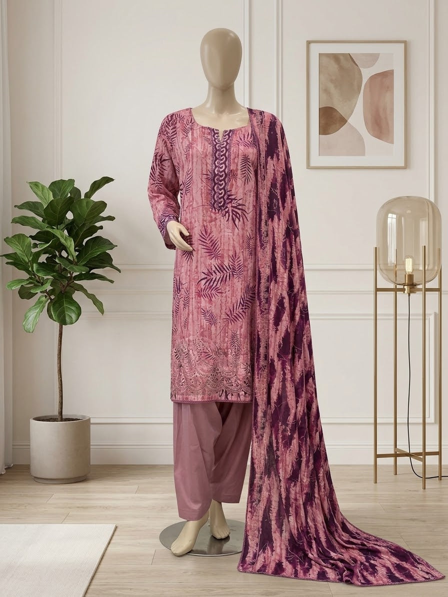 Linen Chikankari 3PC