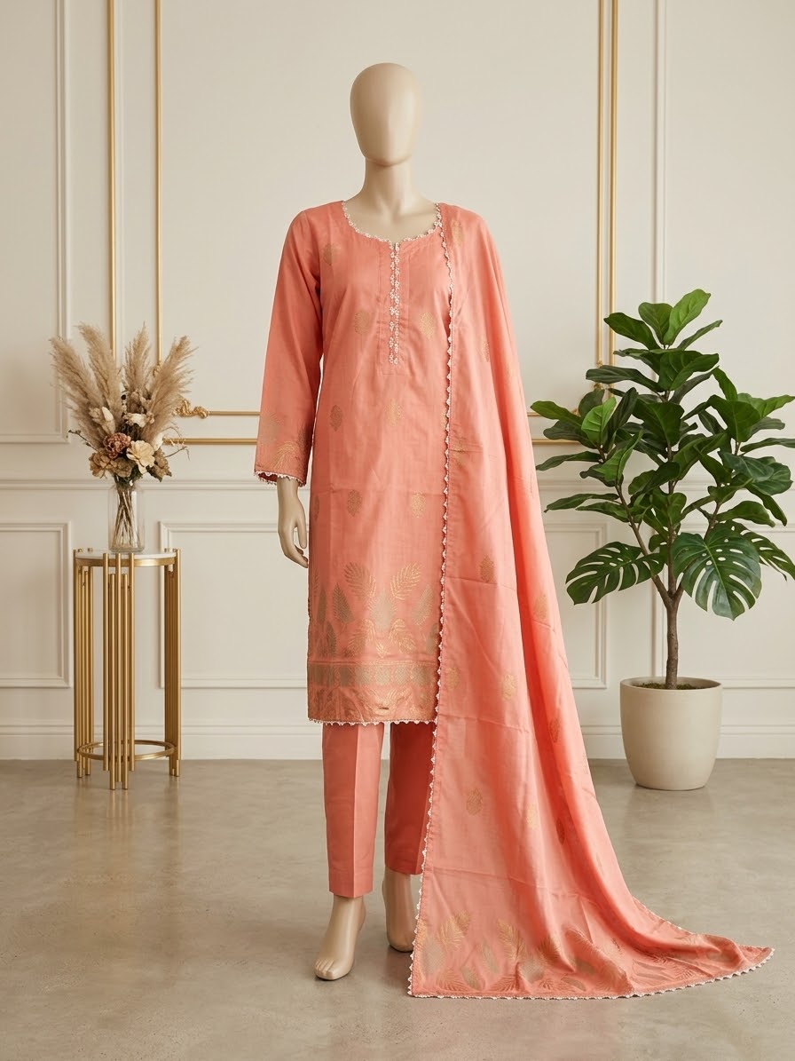Lawn Jacquard 3-Piece