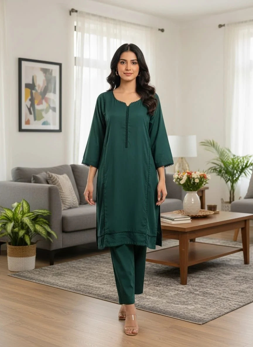 Linen Printed 2PC Stitched
