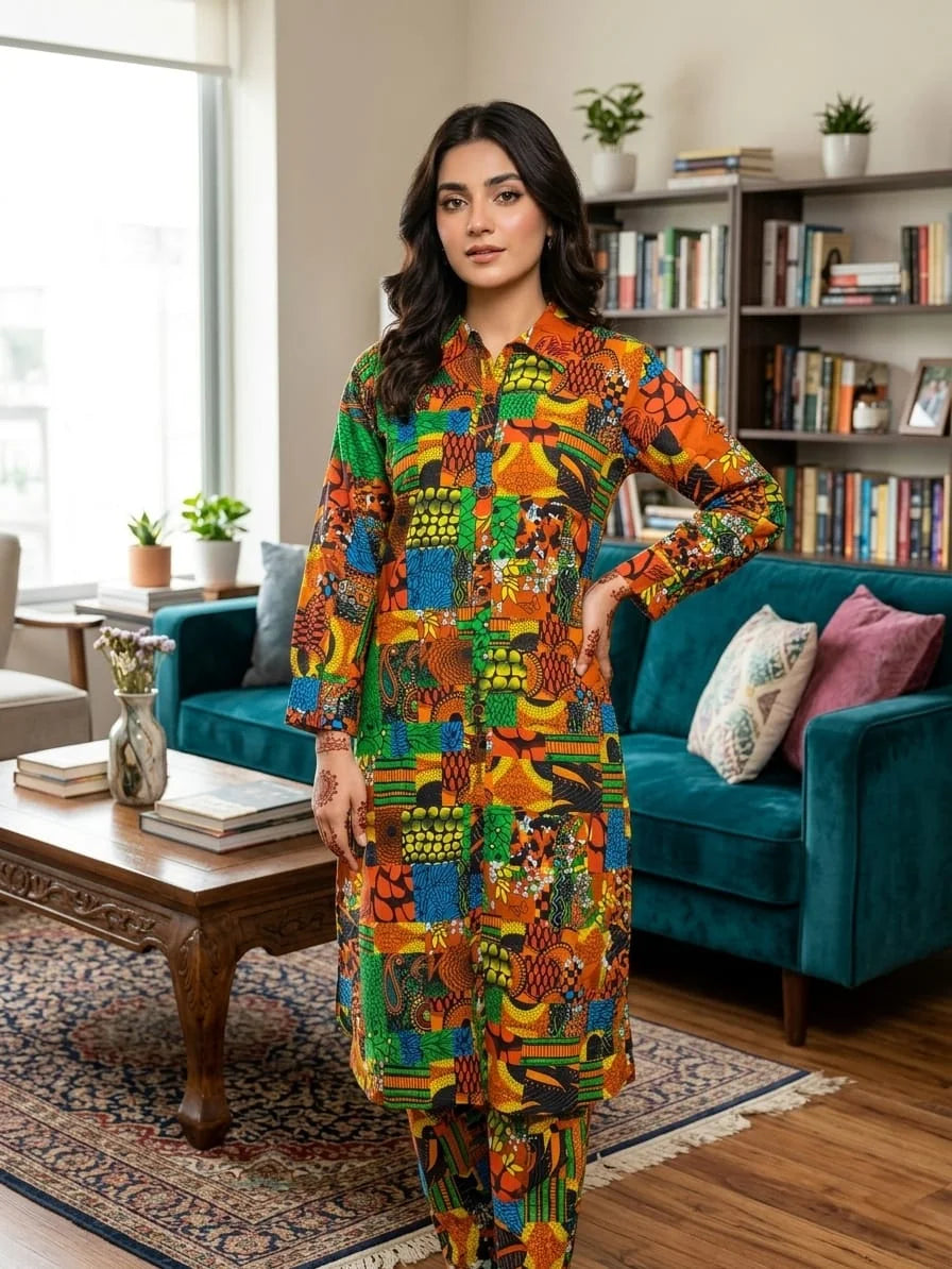 Lawn 2-Piece Stitched