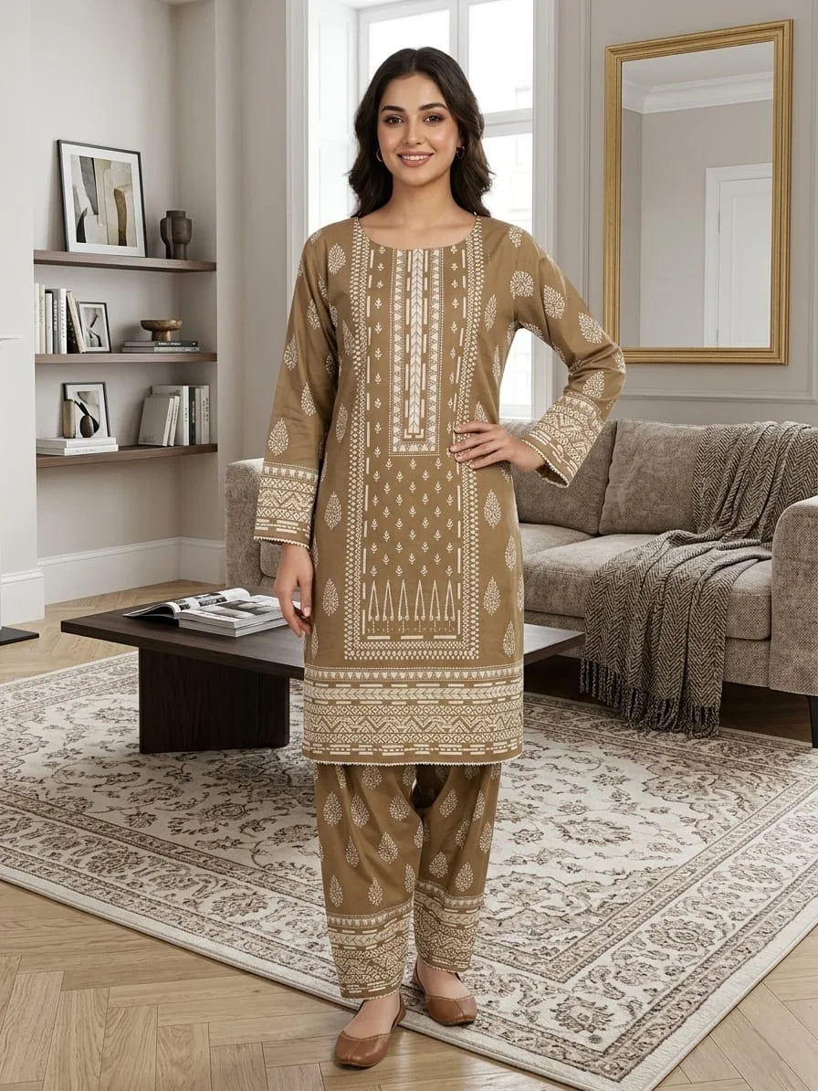 Lawn 2-Piece Stitched
