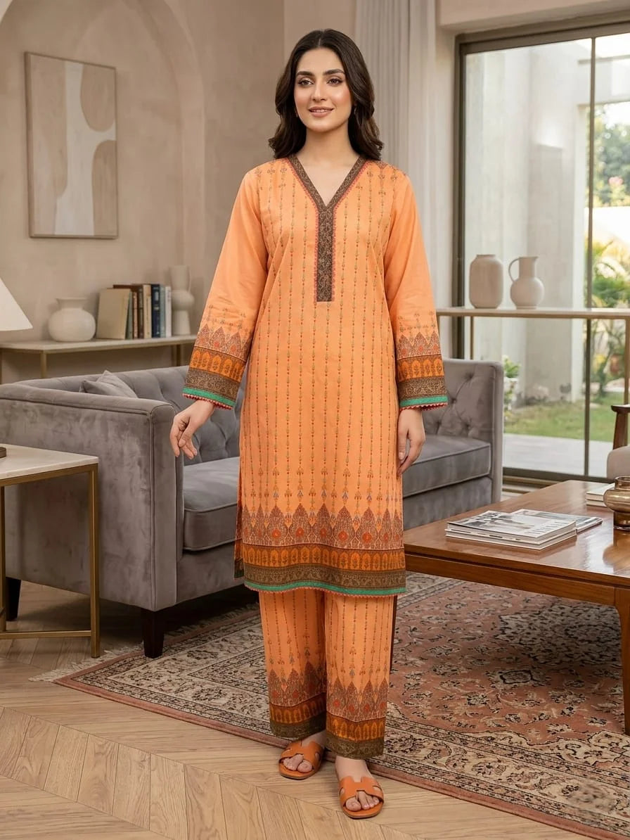 Lawn 2-Piece Stitched