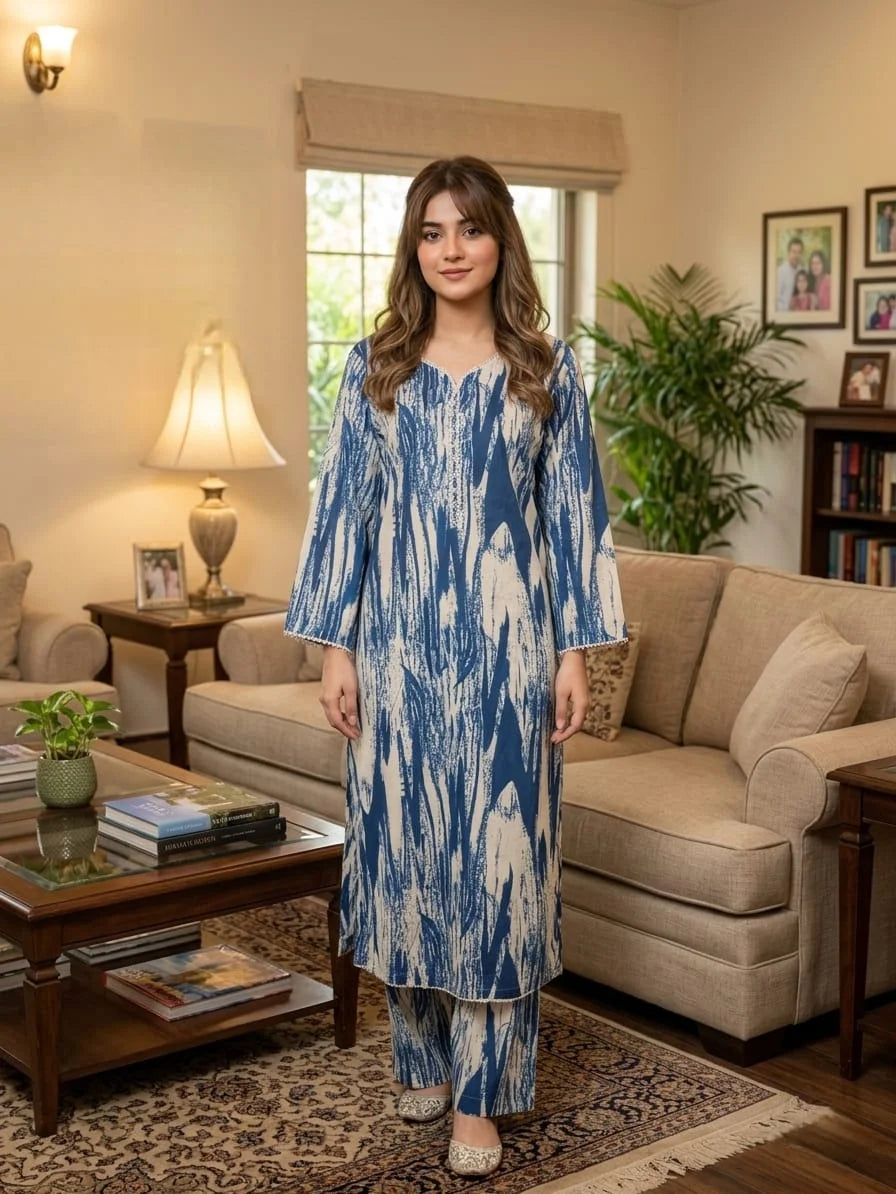Lawn 2-Piece Stitched