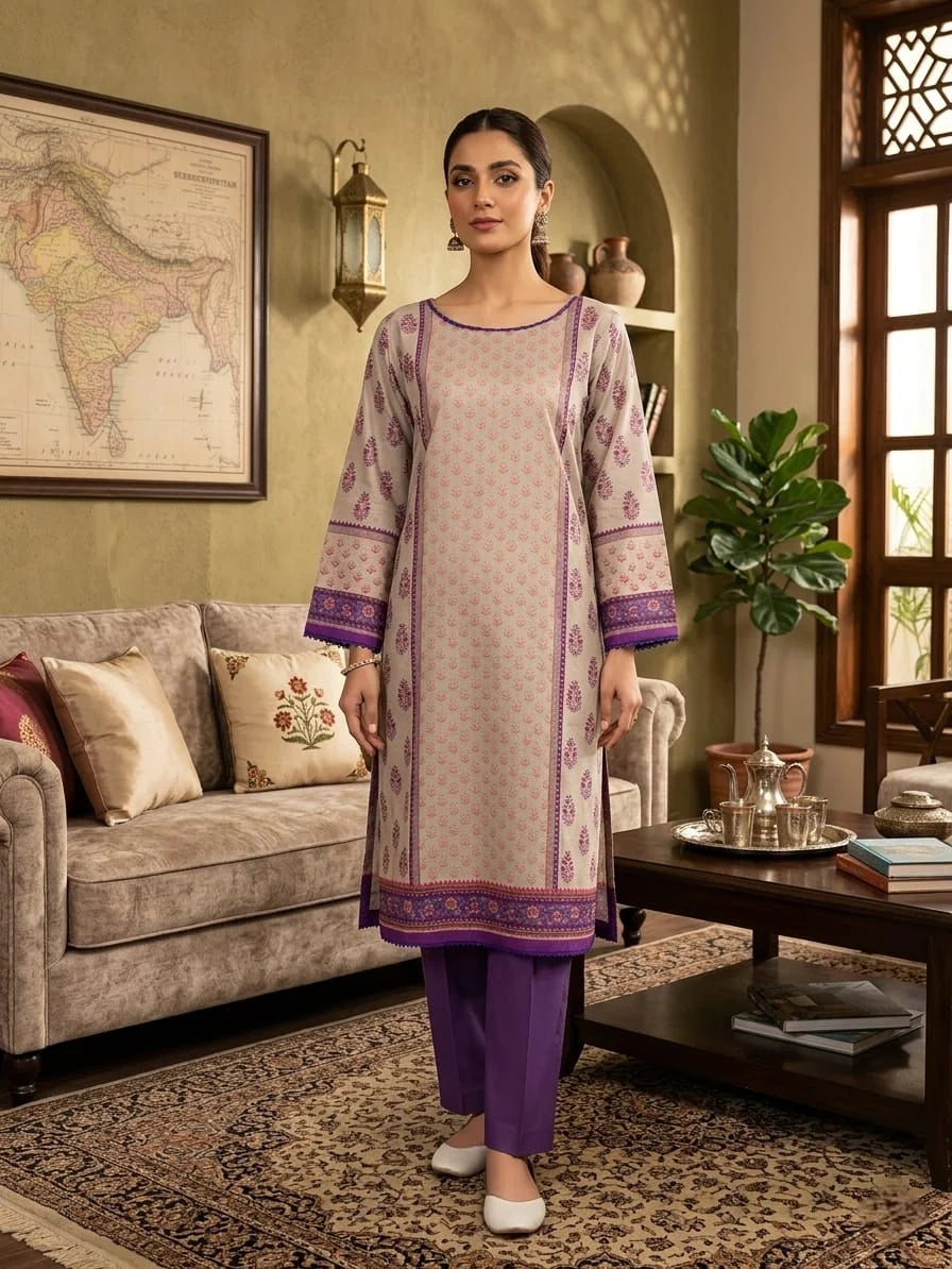 Lawn 2-Piece Stitched