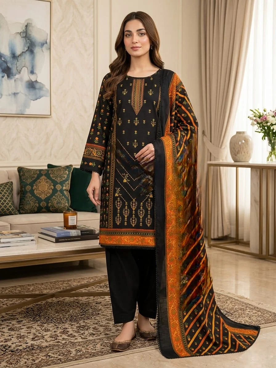 Lawn Embroidered
