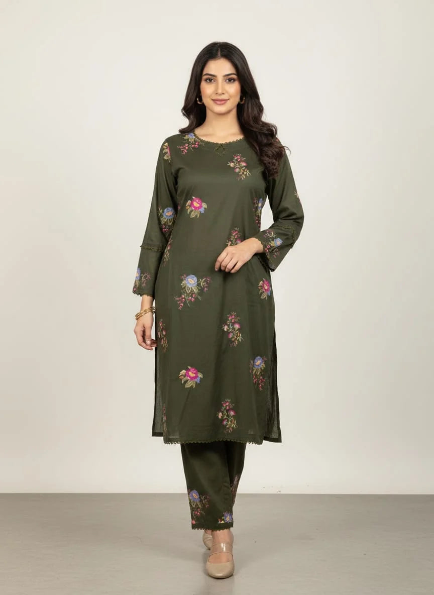 Lawn 2-Piece Stitched