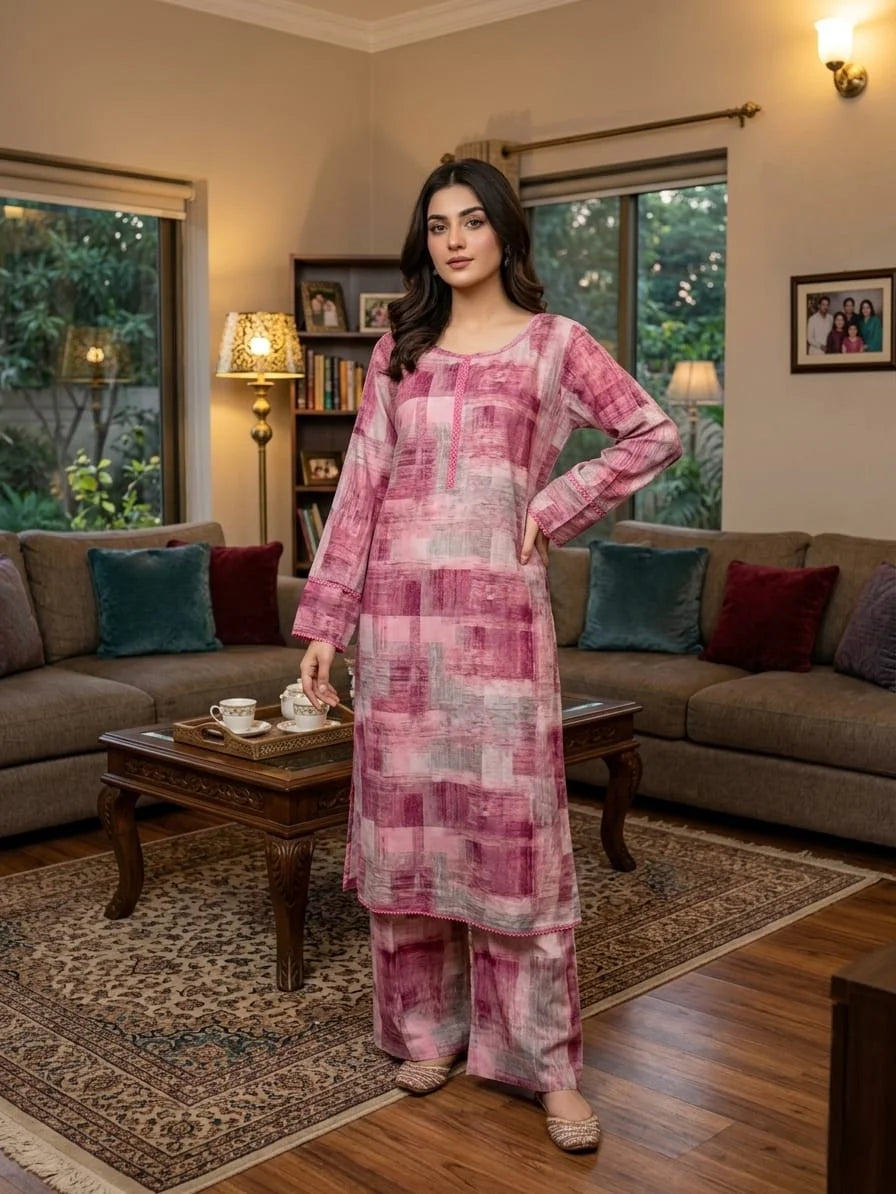 Lawn 2-Piece Stitched