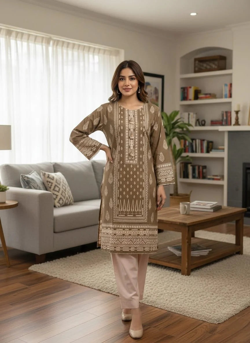 Lawn 2-Piece Stitched