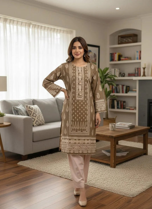 Lawn 2-Piece Stitched