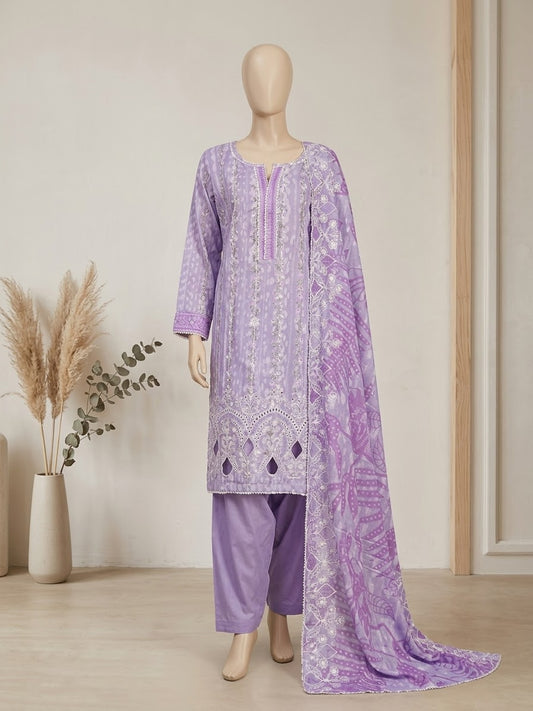 Linen Chikankari 3PC