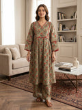 Linen Stitched Frock