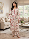 Linen Stitched Frock