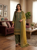 Lawn Chiffon Dupatta Stitched
