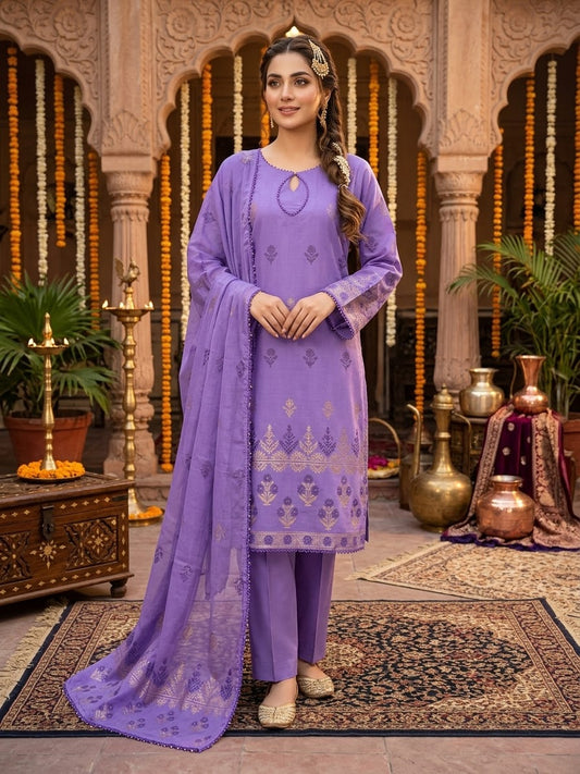 Lawn Jacquard 3-Piece