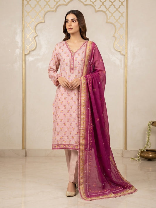 Khaddar 3PC Stitched