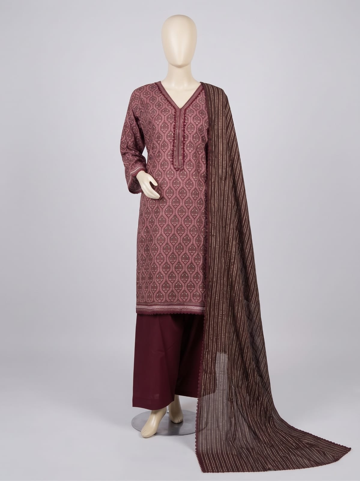 Lawn Printed Stitched