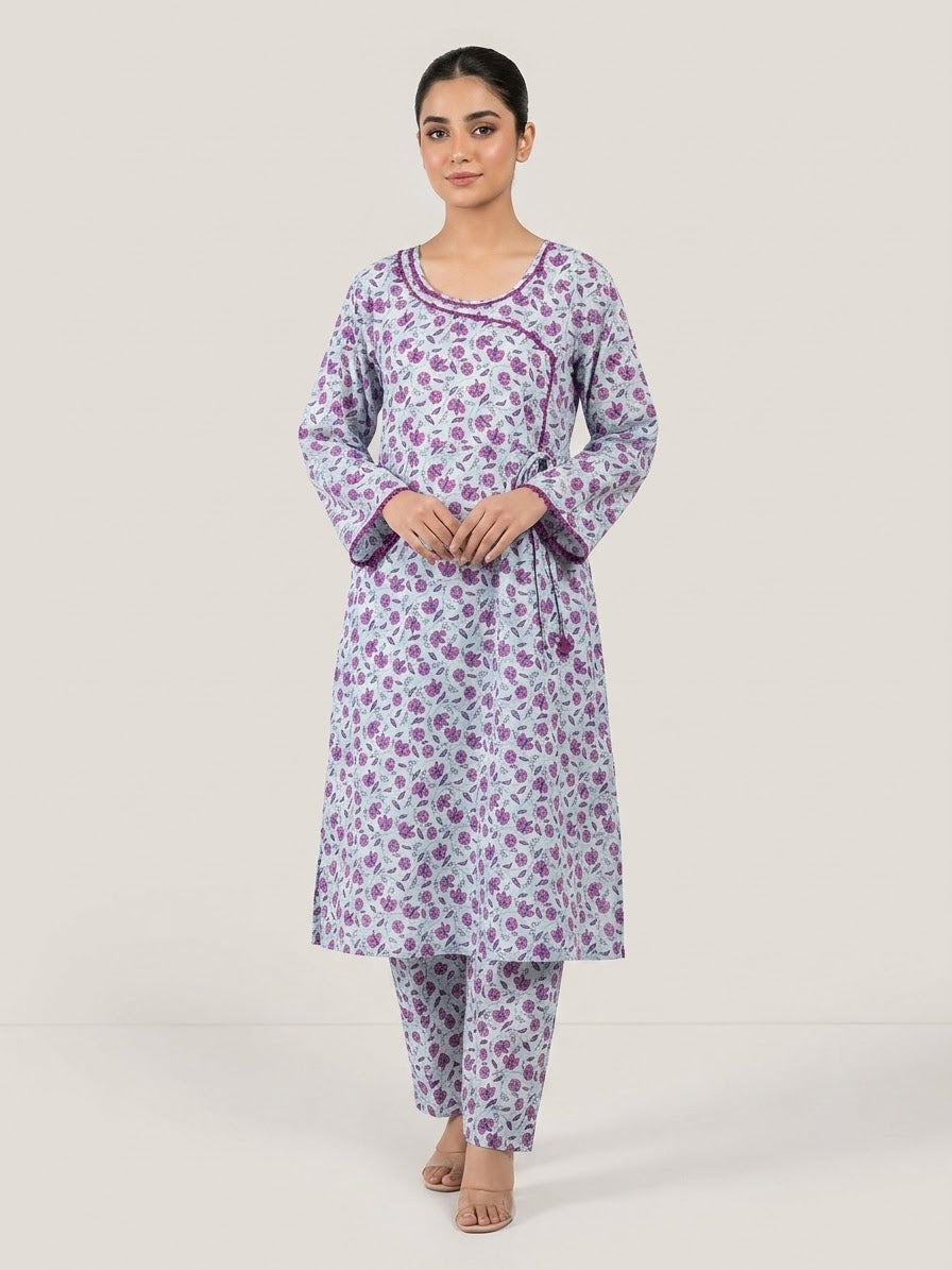 Lawn Stitched Frock