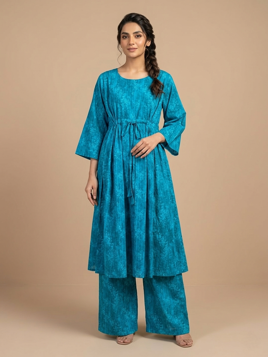 Lawn Stitched Frock