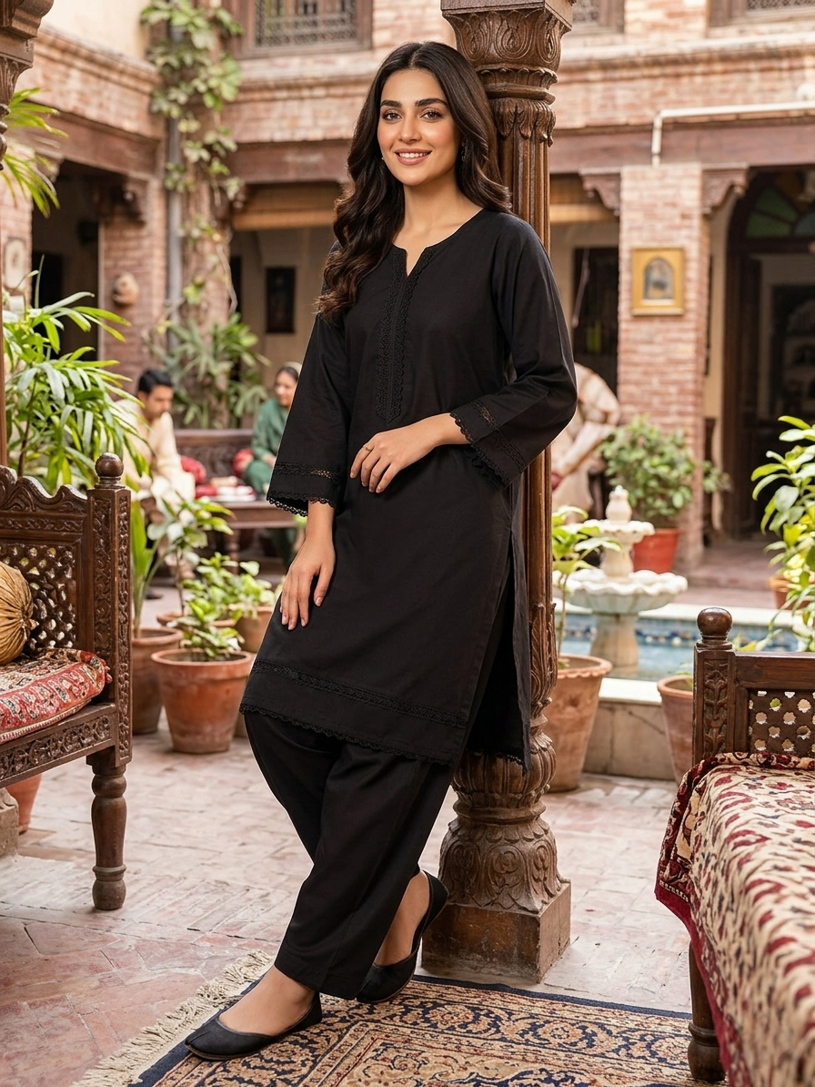 Lawn 2-Piece Stitched