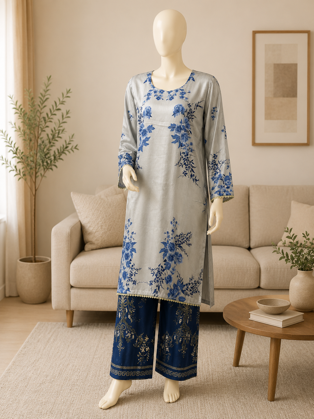 Silk Ready to Wear 2PC