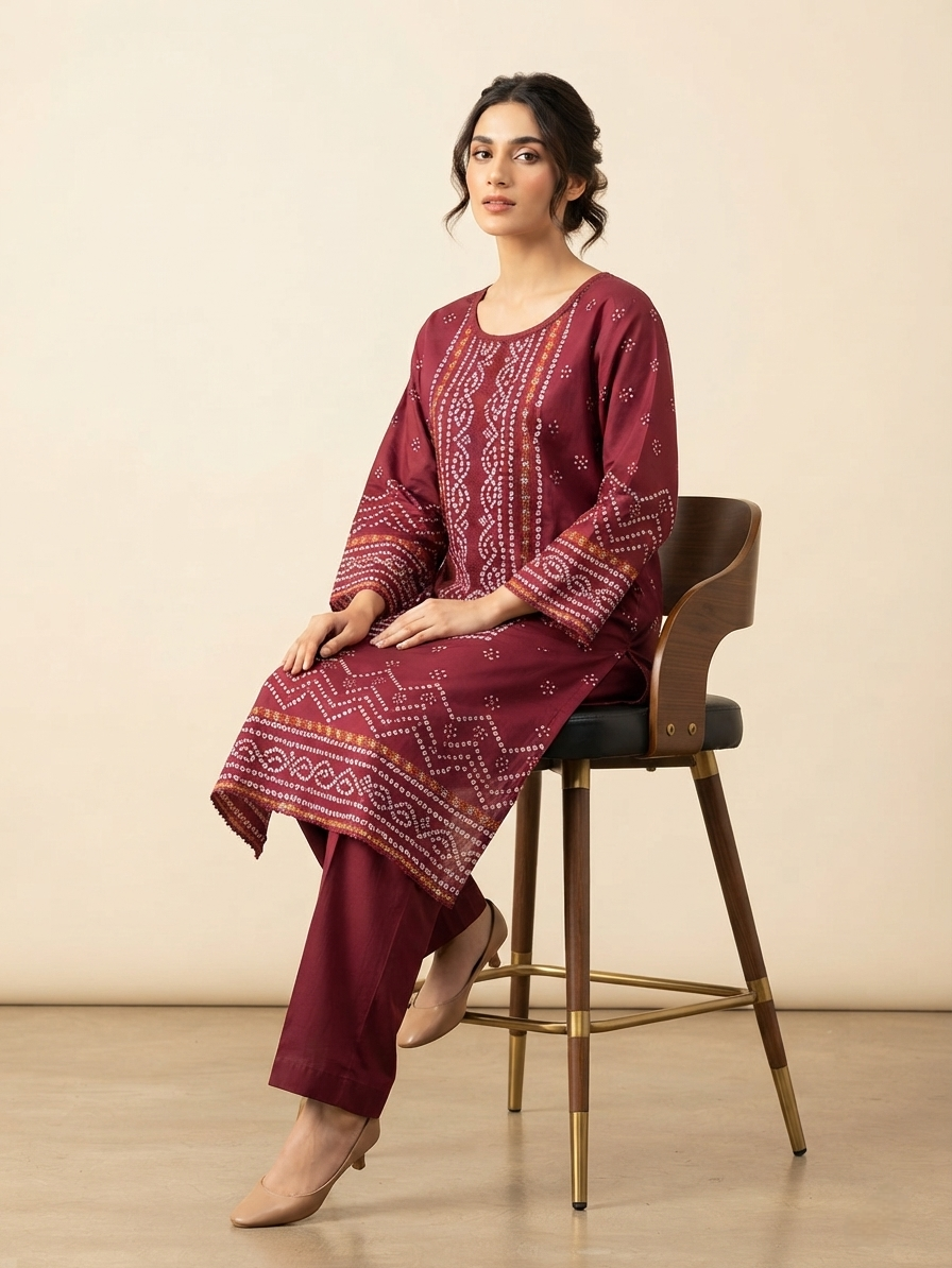 Lawn 2-Piece Stitched