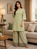 Lawn Farshi Shalwar