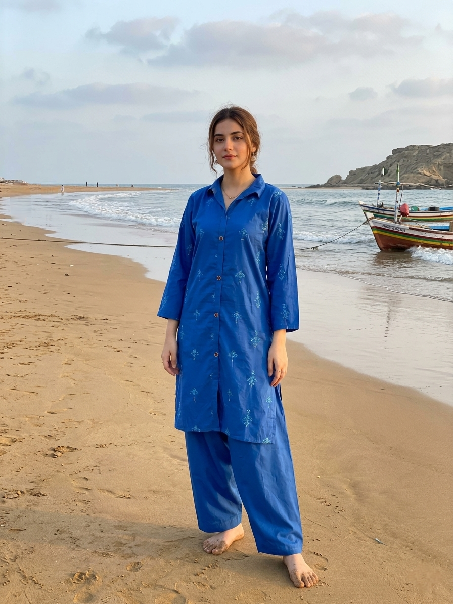 Lawn Embroidered 2PC