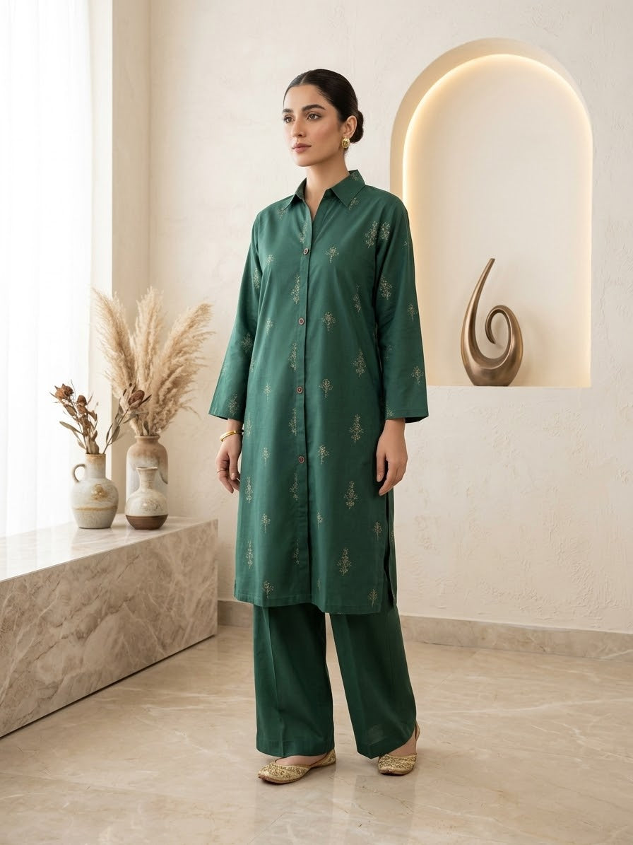 Lawn Embroidered 2PC