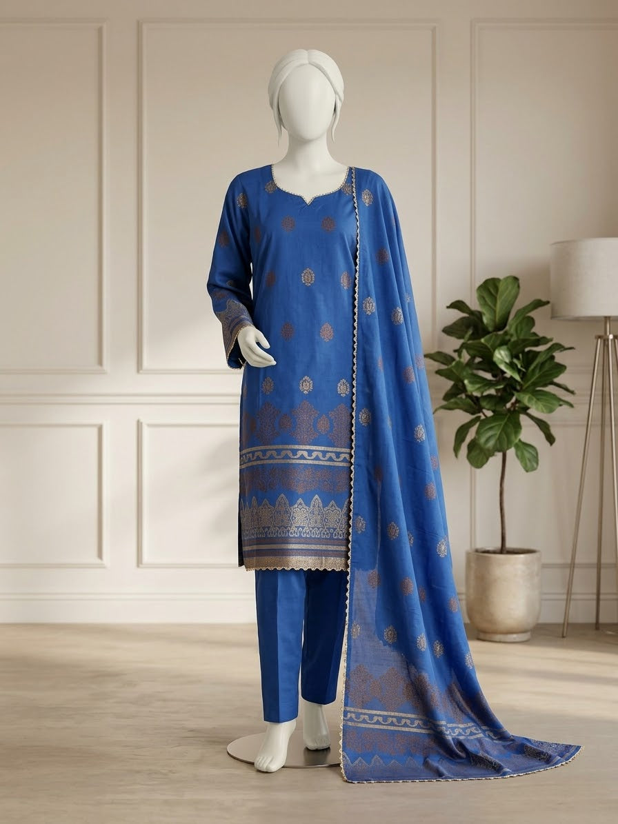 Lawn Jacquard 3-Piece
