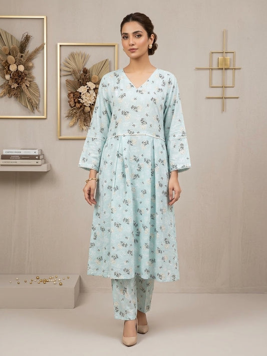 Linen Stitched Frock