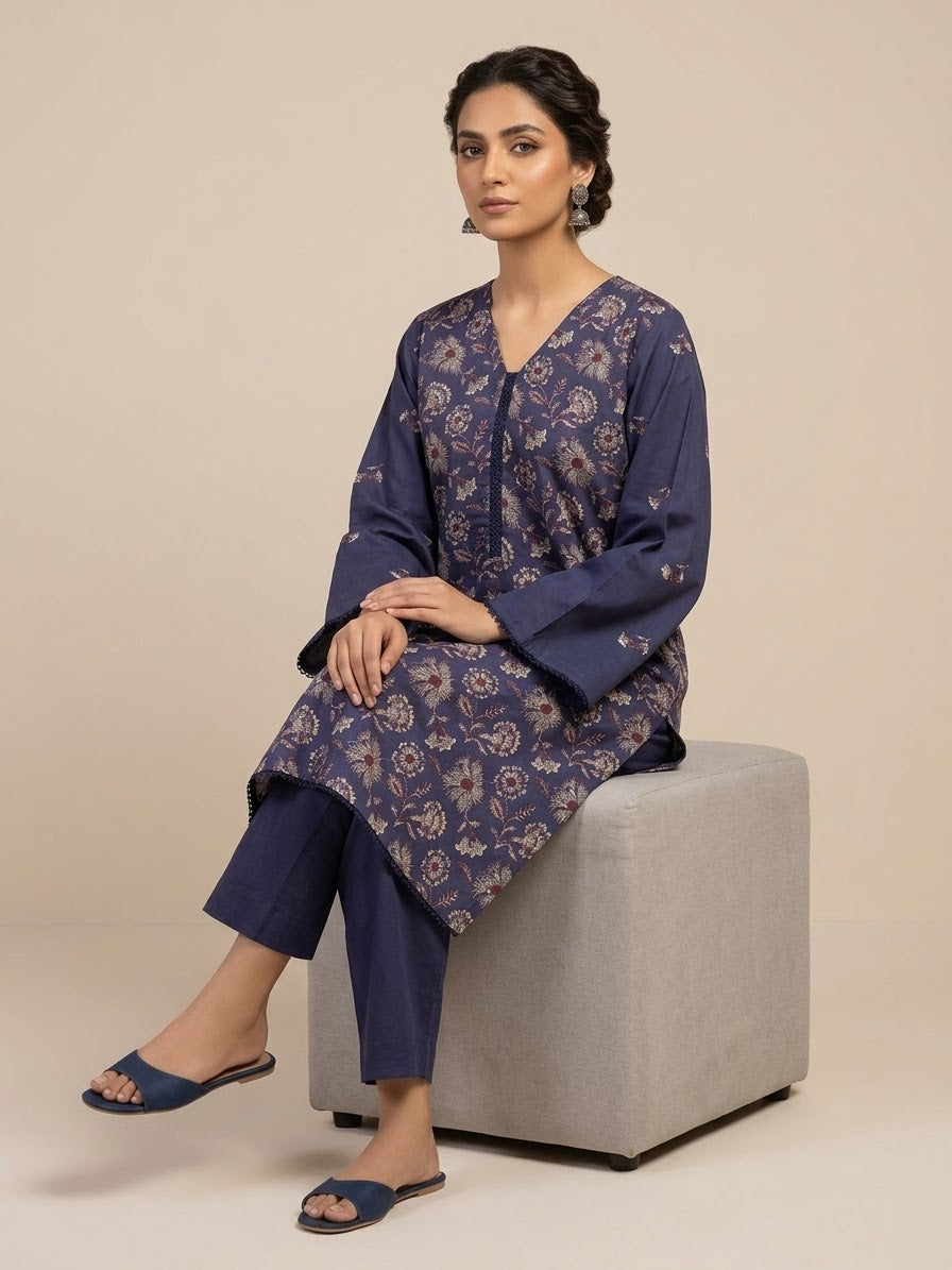 Lawn Embroidered 2PC