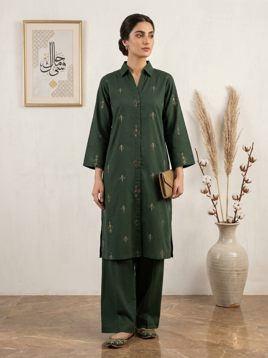 Lawn Embroidered 2PC