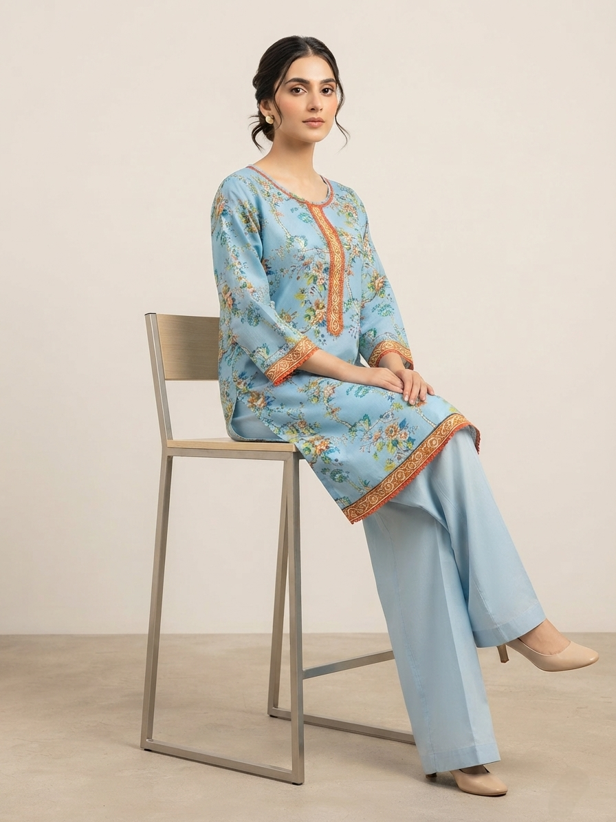 Lawn 2-Piece Stitched