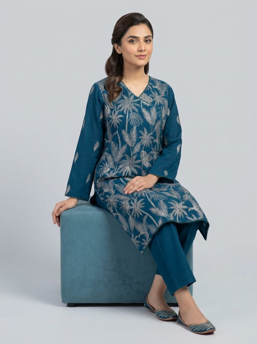 Lawn Embroidered 2PC