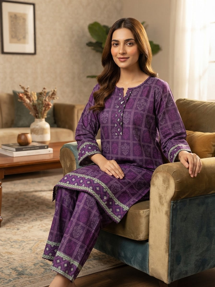 Lawn Farshi Shalwar