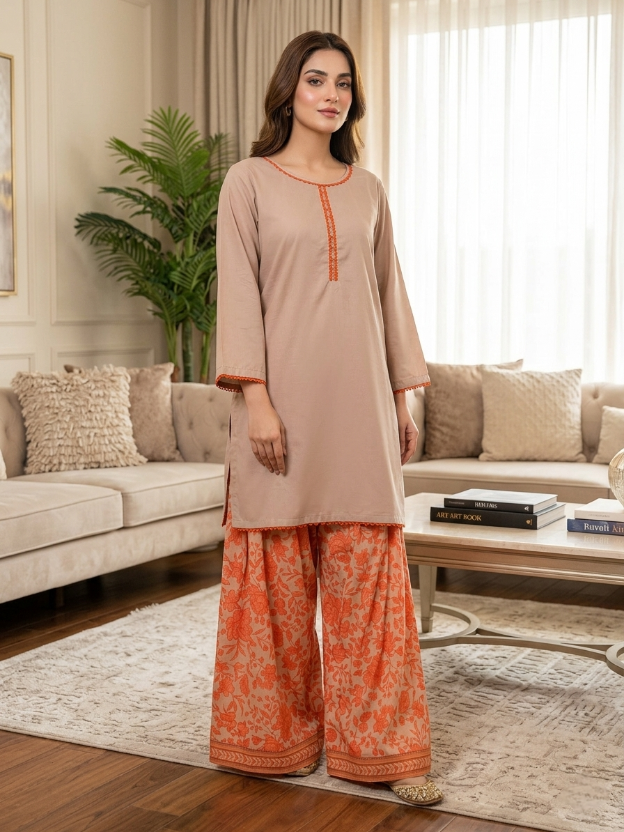 Lawn Farshi Shalwar