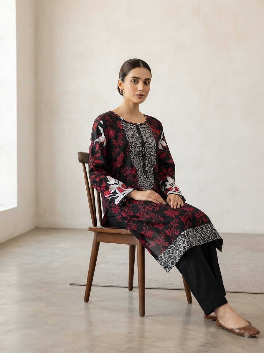 Lawn 2-Piece Stitched