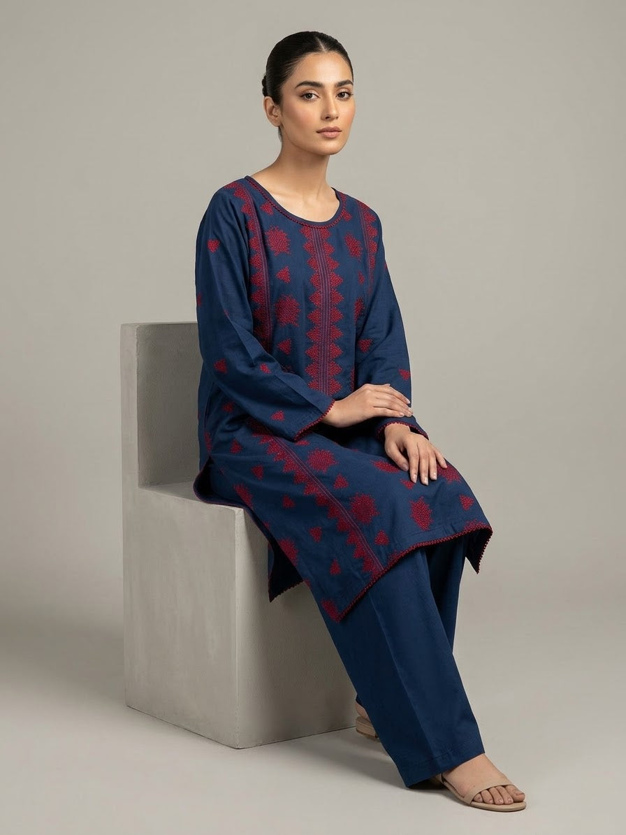 Lawn Embroidered 2PC
