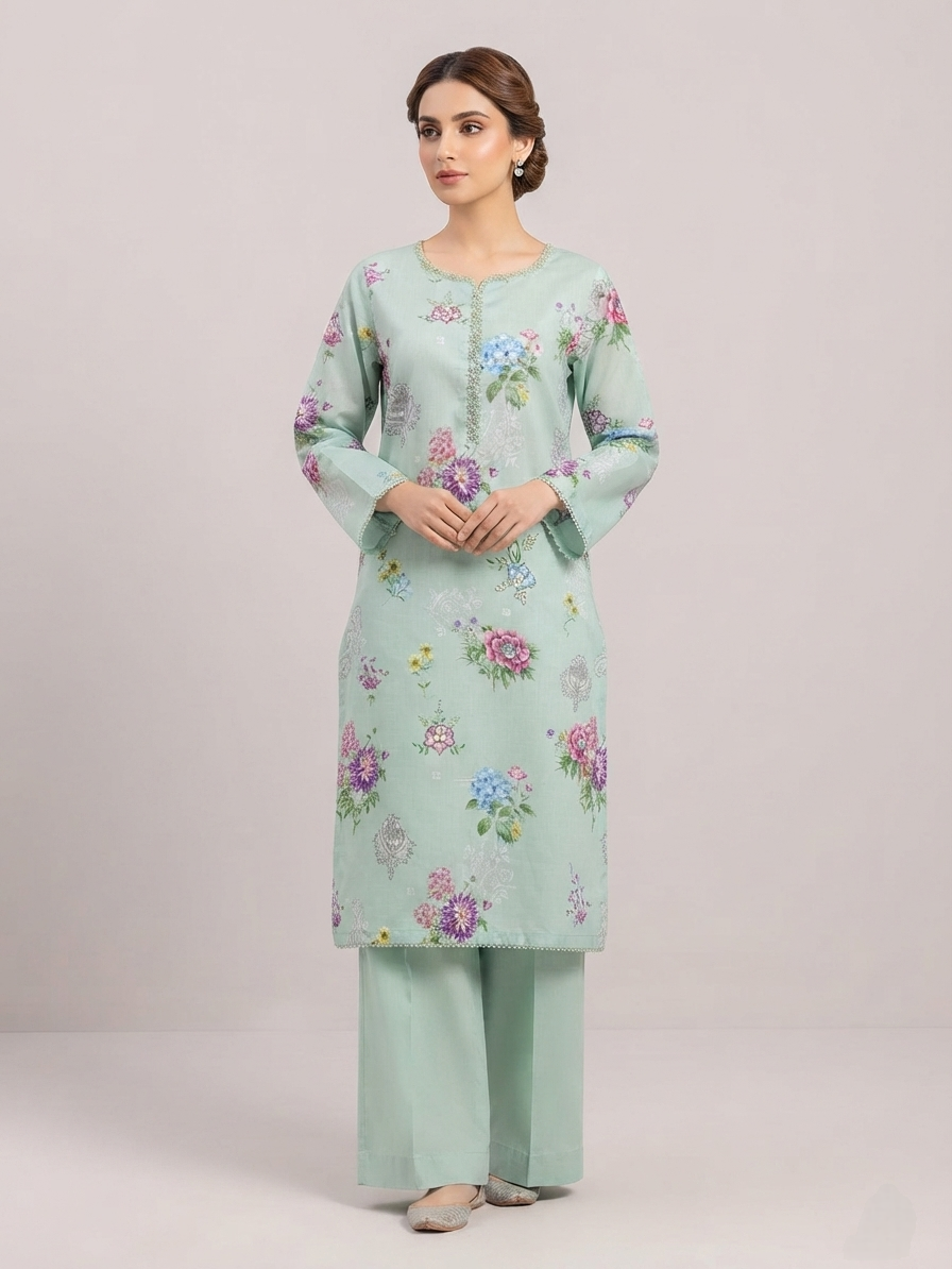 Lawn 2-Piece Stitched