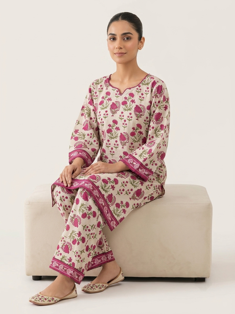 Lawn 2-Piece Stitched
