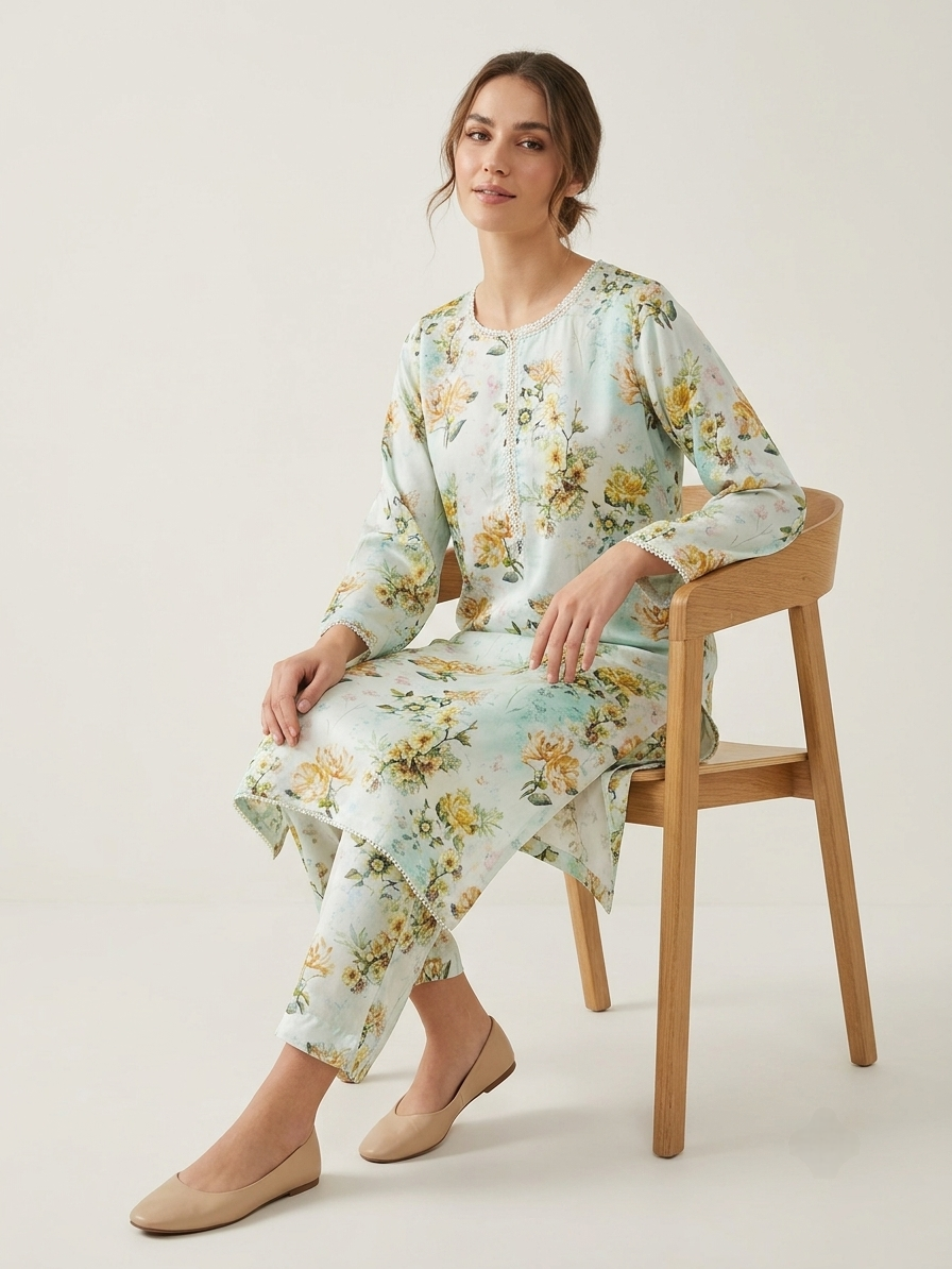 Lawn 2-Piece Stitched
