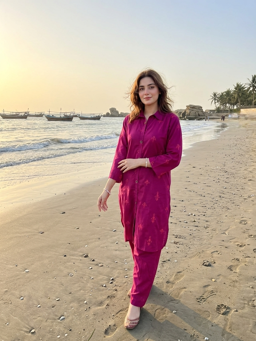 Lawn Embroidered 2PC