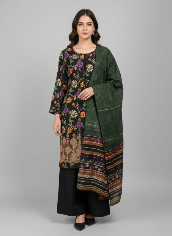 Lawn Chikankari 3PC Stitched