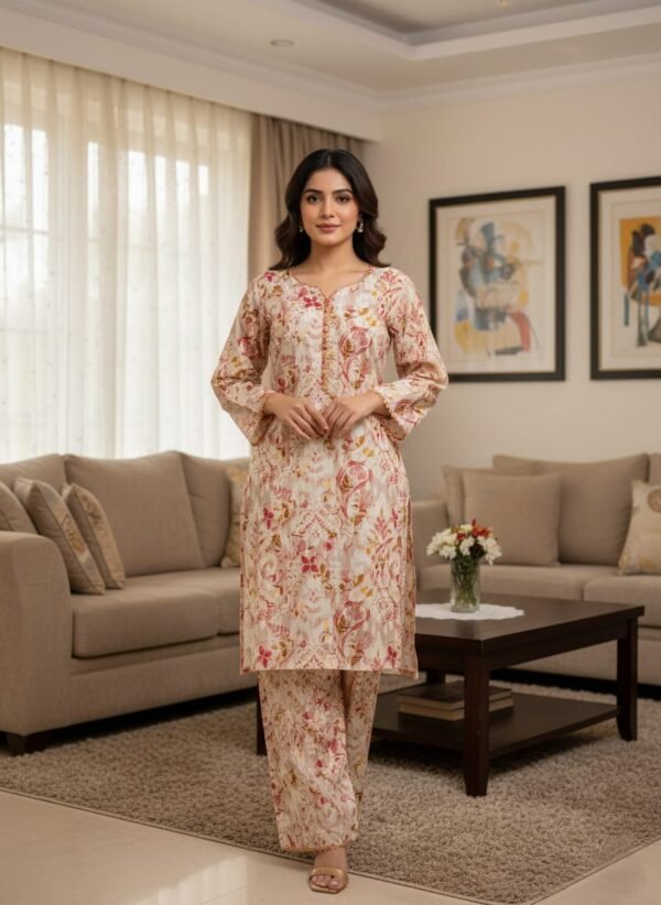 Lawn Printed 2PC Stitched