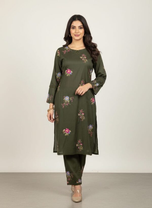 Lawn Printed 2PC Stitched