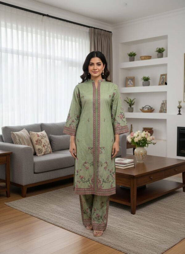 Lawn Printed 2PC Stitched