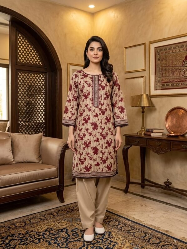 Lawn Printed 2PC Stitched