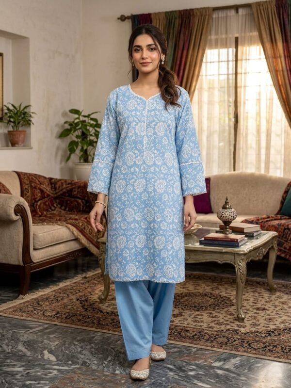 Lawn Printed 2PC Stitched