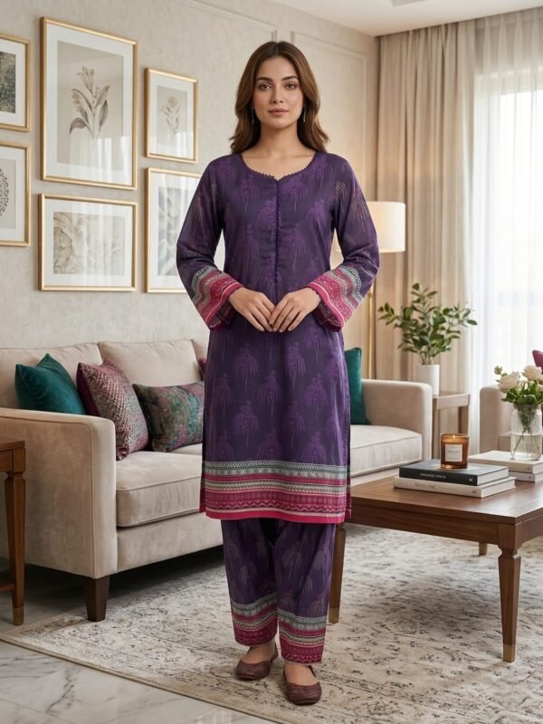 Lawn Printed 2PC Stitched